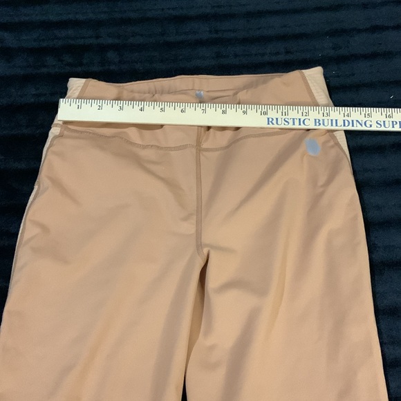 FITS T4 vented riding tights knee patch breeches size small caramel tan nwot - Picture 12 of 12
